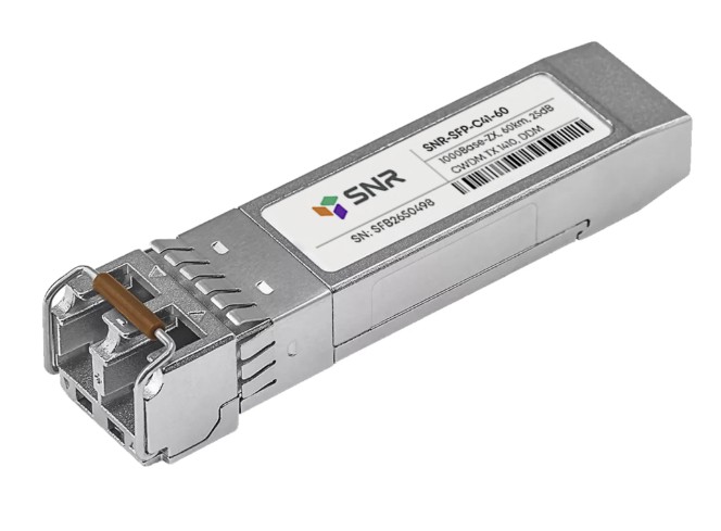 

Модуль SFP SNR SNR-SFP-C41-60 CWDM оптический, дальность до 60км (25dB), 1410нм, SNR-SFP-C41-60