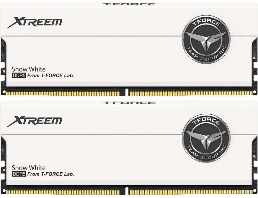 

Модуль памяти DDR5 32GB (2*16GB) Team Group FFWD532G7200HC34ADC01 T-Force Xtreem White PC5-57600 7200MHz CL34 1.4V, FFWD532G7200HC34ADC01