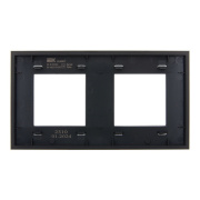 фото Рамка двойная IEK SK-M22-G-K02