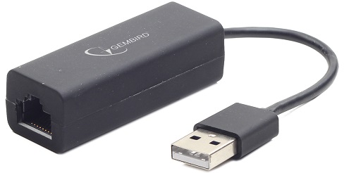 

Адаптер сетевой Gembird NIC-U2 Ethernet USB 2.0 - Fast Ethernet adapter, NIC-U2