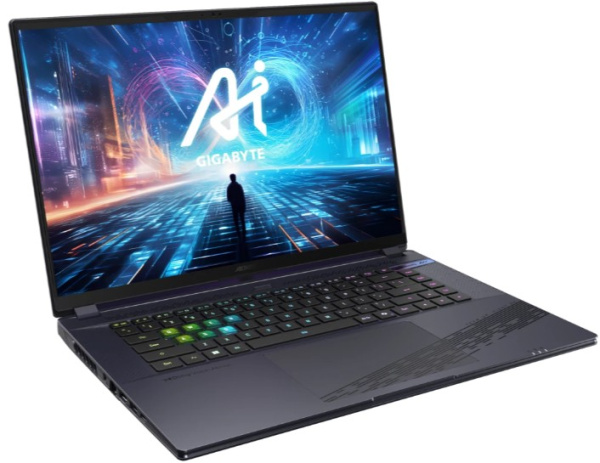 фото Ноутбук  GIGABYTE Aorus 16X (УЦЕНЕННЫЙ) в Красноярске 16 ", Core i7, 32 Гб RAM, 1 Тб SSD, GeForce RTX 4070, Серый