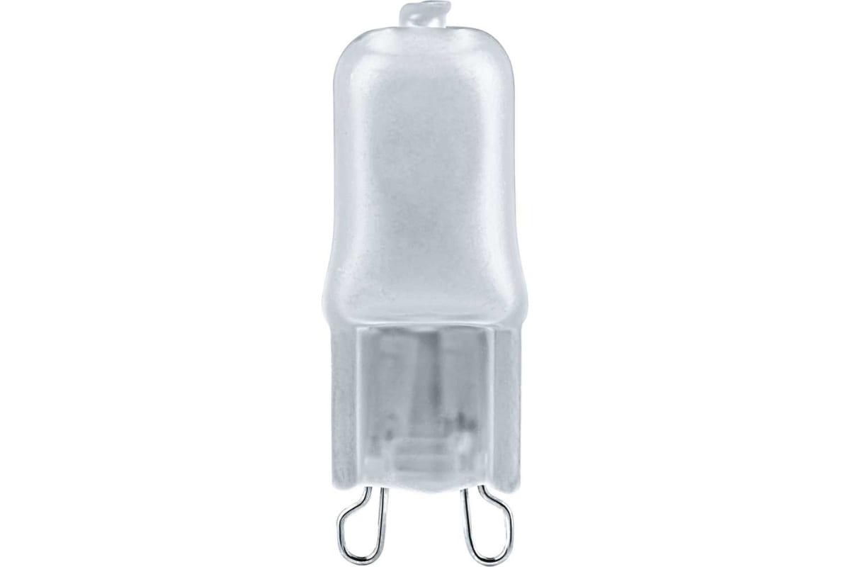 

Лампа галогенная Navigator JCD9 40Вт, 230В, 3000К, 330лм, G9, 13x40мм, матовая (94232), JCD9
