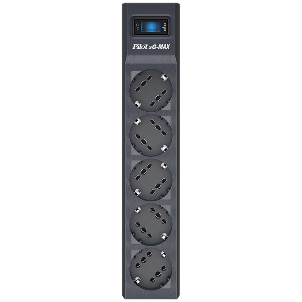 

Сетевой фильтр ZIS Pilot SG-MAX 3м Pilot SG MAX 3м 3м, 5 розеток GP, 15А/3,3кВт, черный, Pilot SG-MAX 3м