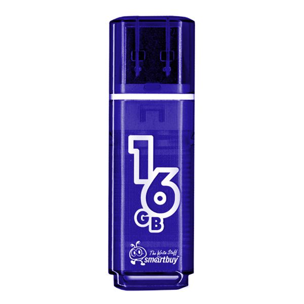 

Накопитель USB 3.0 16GB SmartBuy SB16GBGS-DB Glossy синий, SB16GBGS-DB