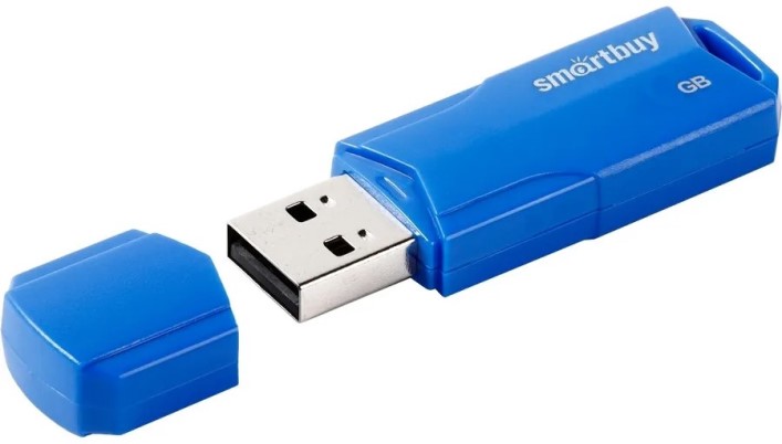 

Накопитель USB 2.0 8GB SmartBuy SB8GBCLU-BU Clue series, синий, SB8GBCLU-BU