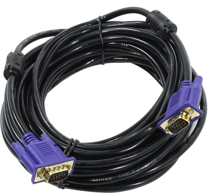 

Кабель VGA Exegate EX-CC-PVGA-15M15M-15.0 EX169517RUS 15M/15M, 15м, 2 фильтра, позолоченные контакты, экран, EX-CC-PVGA-15M15M-15.0