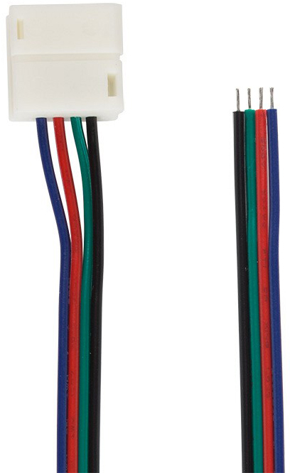 

Коннектор Lamper 144-028 питания (1 разъем) для RGB светодиодных лент с влагозащитой шириной 10 мм, 144-028