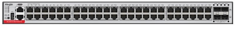 

Коммутатор URSA URS-S5310-48GT4XS 48 10/100/1000Base-T auto-sensing Ethernet ports + 4 SFP+ ports, fixed single fan, 2 modular power supply slots, URS-S5310-48GT4XS