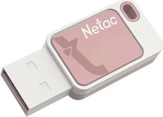 

Накопитель USB 2.0 64GB Netac UA31 розовая, UA31