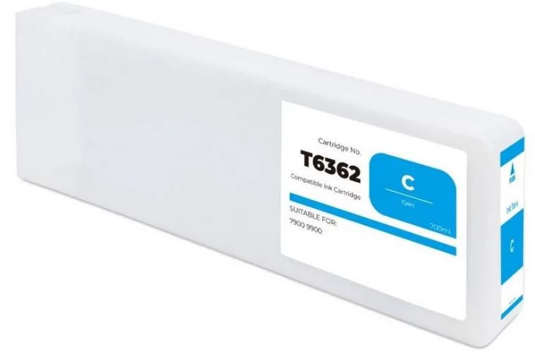 

Картридж SuperFine T6362 для Epson Stylus Pro-7700/7890/79/9700/9890/9900 700ml Cyan, T6362