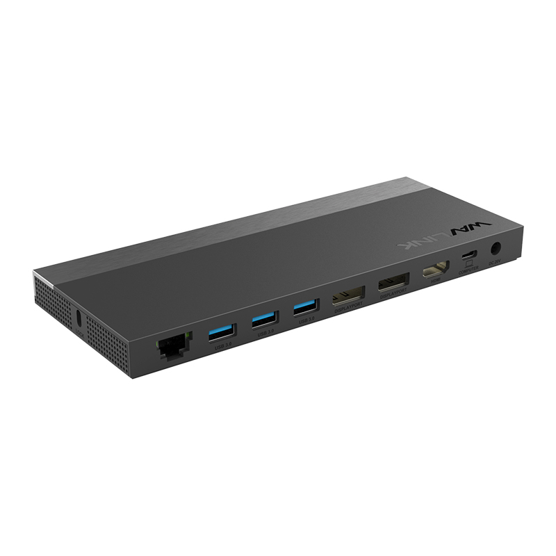 

Док-станция WAVLINK WL-UMD01R Pro USB-C GEN2 4K Universal/100W PowerDelivery Include 20V/6.5A Power Adapter/ 4xUSB3.0/1xUSB C/2xDP 4K 60HZ/1xHDMI 4K 6, WL-UMD01R Pro