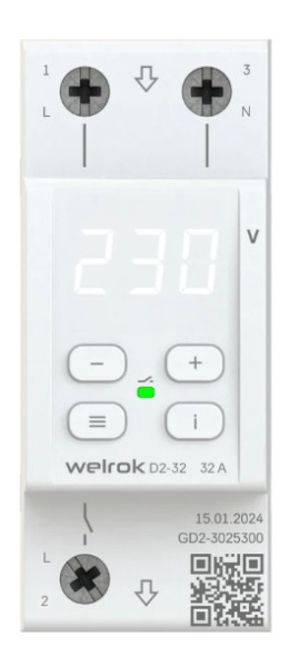 фото Реле напряжения Welrok 4660251140076