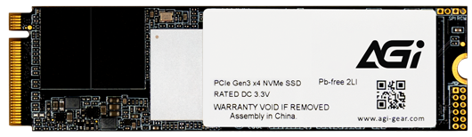 

Накопитель SSD M.2 2280 AGI AGI2T0GIMAI218 AI218 2TB PCIe Gen 3x4 3D TLC 3060/1300MB/s IOPS 205K/276K MTBF 1.6M 512MB 100TBW 0,36DWPD Heat Sink RTL, AGI2T0GIMAI218