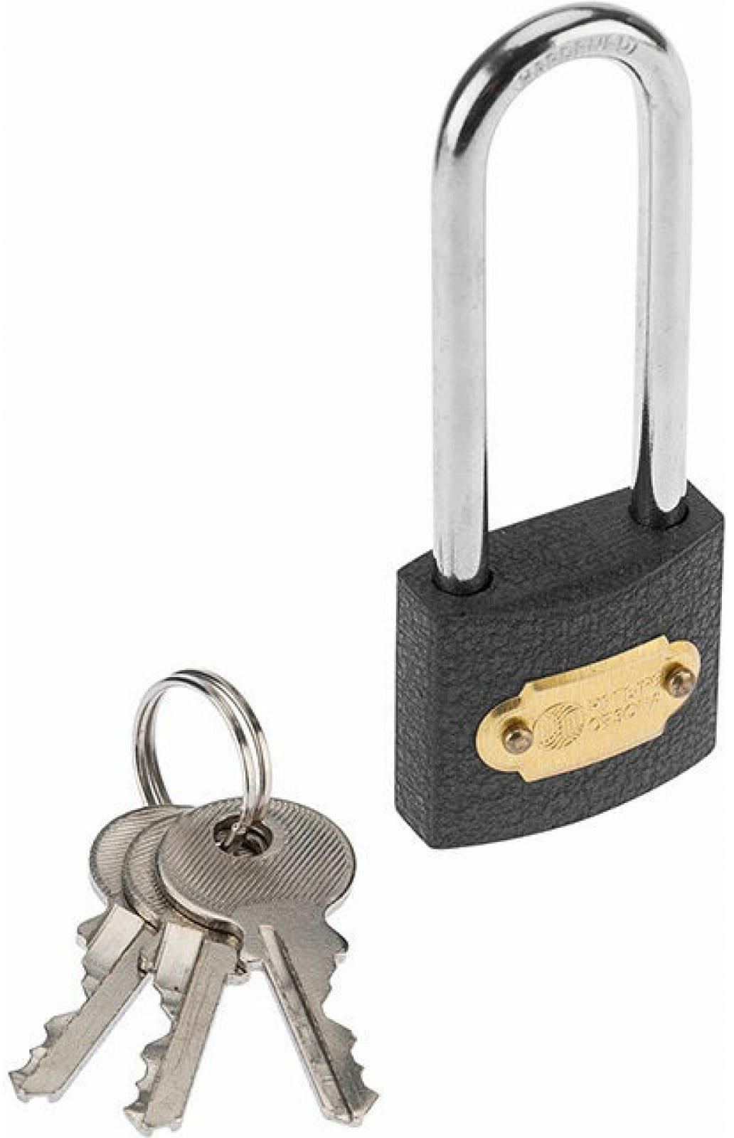 

Замок Четыре сезона 79-0026 навесной серия «Чугун» 60 мм длинная дужка, 79-0026