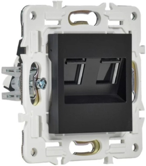 фото Розетка компьютерная двойная IEK SK-K20-1-K02 в Уфе