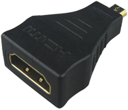 

Переходник LAZSO APHH10/DA HDMI штекер(D)/ HDMI розетка(А), 19pin, позолоченные контакты., APHH10/DA