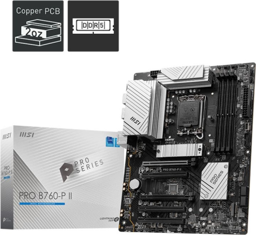 фото Материнская плата ATX MSI PRO B760-P II в Екатеринбурге