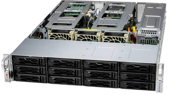 

Сервер Supermicro SYS-621C-TN12R_1004 SuperServer 2U 621C-TN12R/2*4510/4*64GB/1,92TB NVMe/2*10GB SFP+/SFT-DCMS-SINGLE/4th config, SYS-621C-TN12R_1004
