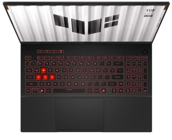 фото Ноутбук ASUS TUF A16 FA608PP-RV043 16" (AMD Ryzen 9, 16Гб DDR5, SSD 512 Гб, GeForce RTX 5070, Без ОС) Черный [90NR0MD1-M00860]