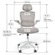 фото Кресло офисное Brabix HS-6305W-2-G в Челябинске
