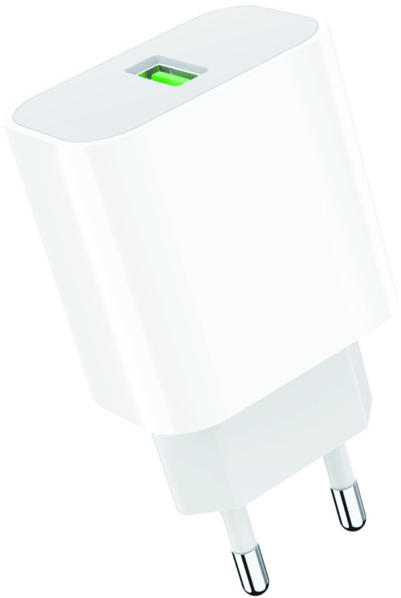 

Зарядное устройство сетевое GoPower GPQC07 00-00022767 USB, 18W, QC 3.0, белое, GPQC07