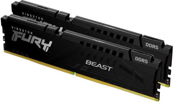 фото Модуль памяти DDR5 64GB (2*32GB) Kingston FURY KF556C40BBK2-64 в Красноярске