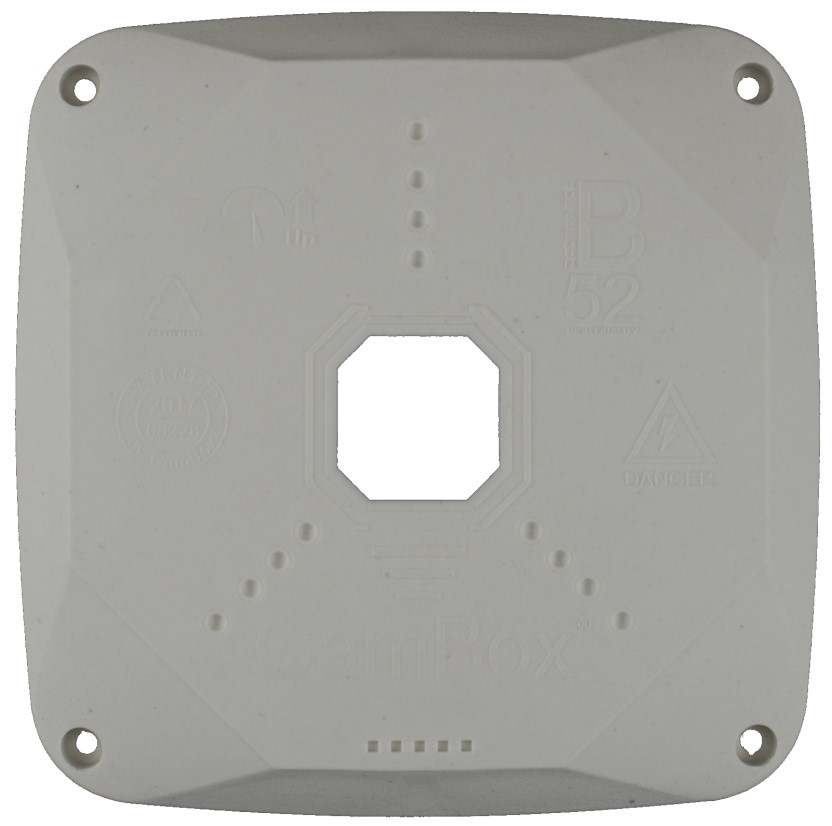 

Коробка монтажная Cambox B52 PRO BOX W универсальная для камер видеонаблюдения, белая, B52 PRO BOX W