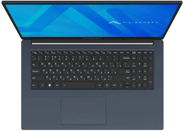 фото Ноутбук Maibenben M17A-R574UM 17.3" (AMD Ryzen 5, 16Гб DDR4, SSD 512 Гб, Radeon Graphics, Без ОС) Синий [M17A-R574UM0F3RLU4EB1]