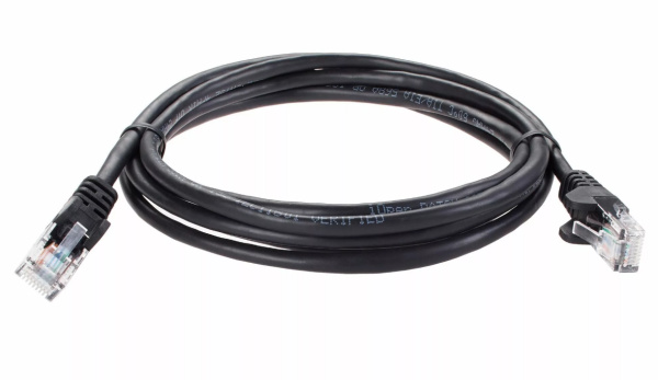 фото Кабель патч-корд U/UTP 5e кат. 2м iOpen ANP511_2M_BK в Екатеринбурге