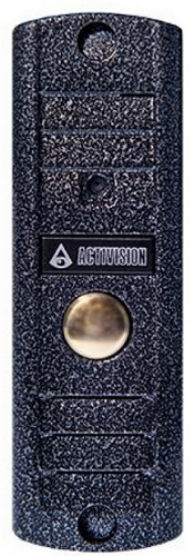 

Вызывная панель Activision AVP-508 (PAL) (чёрный антик) 4-х проводная, антивандальная накладная, с ИК подветкой до 3м, матрица 1/3", 600 ТВл, 12В, уго, AVP-508 (PAL) (чёрный антик)