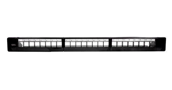 

Патч-панель SUPRLAN 10-0401 модульная, для Keystone Jack 19", под 24 модуля, UTP, 1U, 10-0401