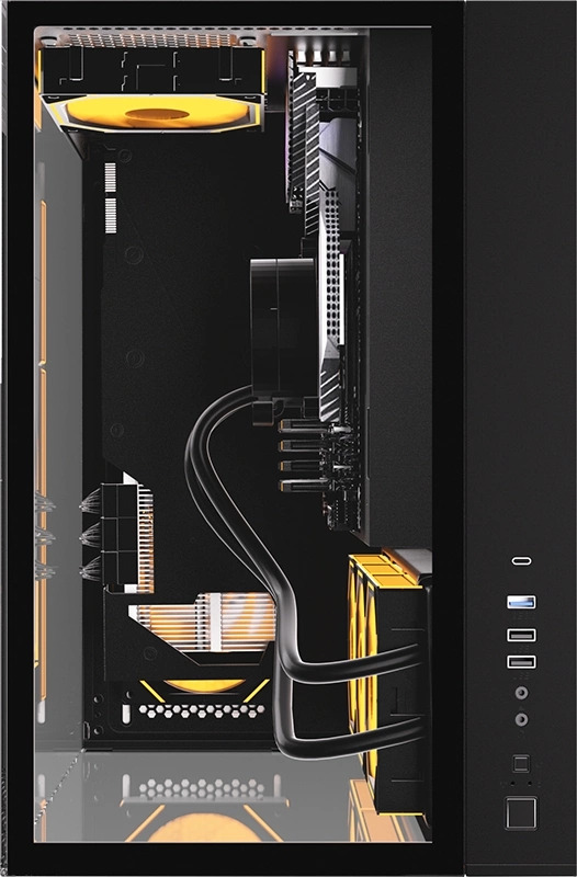 

Корпус ATX FORMULA CRYSTAL Z9 B черный, без БП, панель из закаленного стекла, 2*USB 3.0, audio, CRYSTAL Z9 B