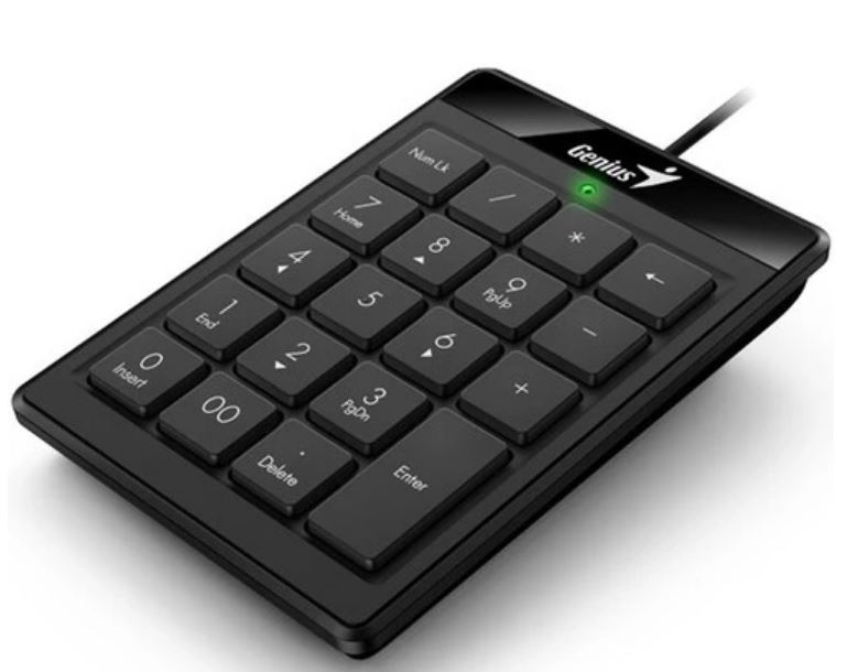 

Цифровой блок клавиатуры Genius NumPad 110 31300016400 19 клавиш, USB, black, NumPad 110