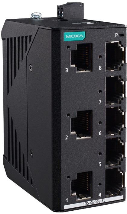 

Коммутатор неуправляемый MOXA EDS-G2008-EL-T 8-Port full gigabit Entry-level, 8 Fast TP ports, EDS-G2008-EL-T