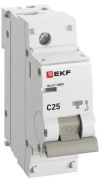 фото Автоматический выключатель EKF mcb47100m-1-25C-pro
