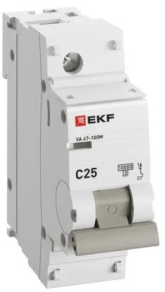 фото Автоматический выключатель  EKF mcb47100m-1-25C-pro в Перми