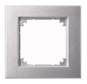 

Рамка Schneider Electric MTN486160 Merten M-Plan 1-ая, IP20 (алюминий), MTN486160