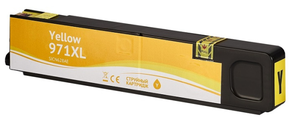 фото Картридж струйный Sakura CN628AE (№971XL Yellow) в Уфе