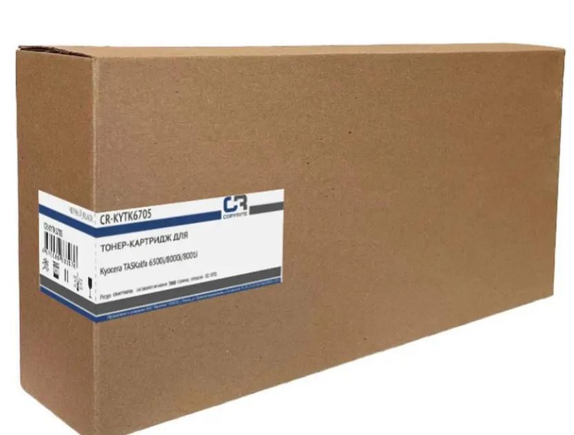 

Тонер-картридж CopyRite CR-KYTK6705 Kyocera TASKalfa 6500i/8000i/8001i, TK-6705, 70000 стр, black, CR-KYTK6705