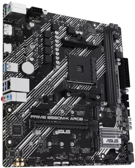 фото Материнская плата mATX ASUS PRIME B550M-K ARGB в Уфе