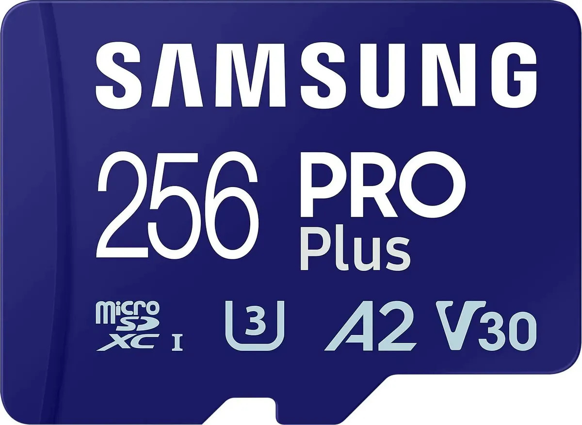 

Карта памяти MicroSDXC 256GB Samsung PRO Plus MB-MD256SA/CN Class 10 UHS-I U3 180/130MB/s, PRO Plus