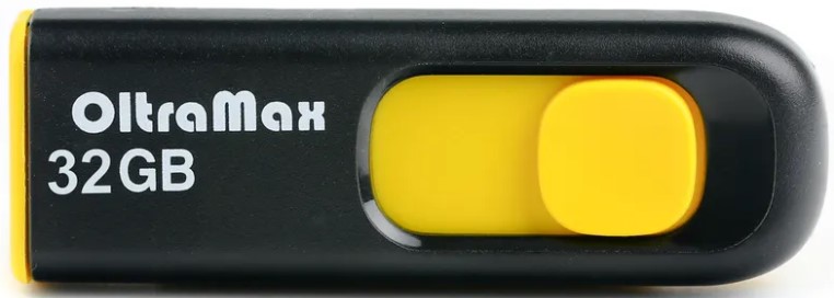 

Накопитель USB 2.0 32GB OltraMax OM-32GB-250-Yellow 250 жёлтый, OM-32GB-250-Yellow