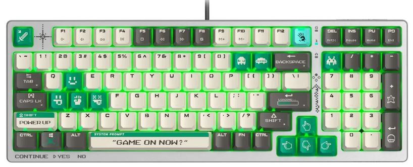

Клавиатура A4Tech Bloody S98 Pixels Green S98 white/beige механическая белый/бежевый USB for gamer LED (2027375), Bloody S98 Pixels Green