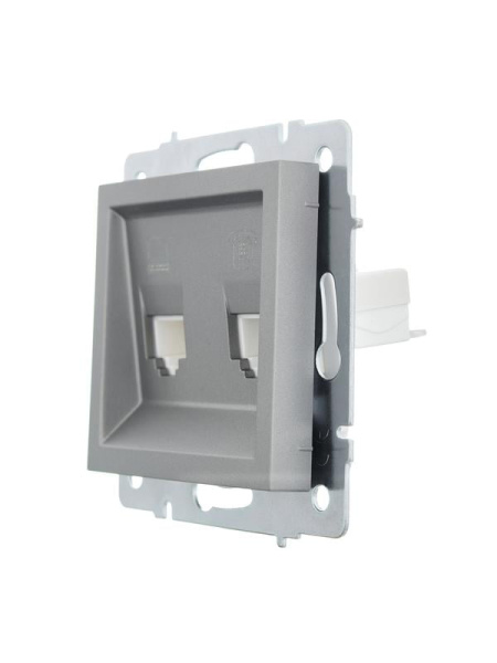 фото Розетка компьютерная+телефонная Lezard 742-3588-143 в Екатеринбурге