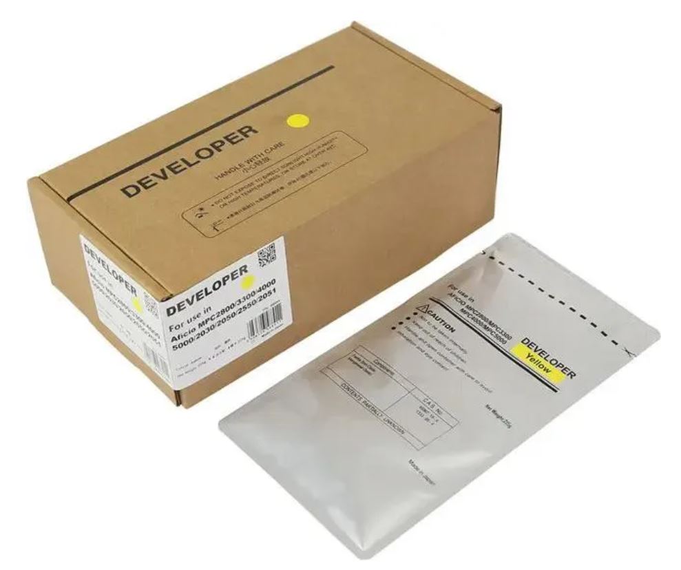 

Картридж CET Девелопер для RICOH Aficio MPC2800/3300/2030/2550/2051/2551 (CET) Yellow, 215г, 240000 стр., CET8891Y, CET8891Y