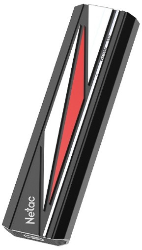 фото Внешний SSD USB 3.2 Gen 2 Type-C Netac NT01ZX20L-512G-32BK в Челябинске 512 ГБ
