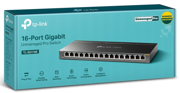фото Коммутатор неуправляемый TP-LINK TL-SG116E в Казани