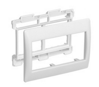 

Рамка IEK CKK-40D-RSU4-075-K01 и суппорт для К.К. Праймер на 4 модуля, 75мм, CKK-40D-RSU4-075-K01