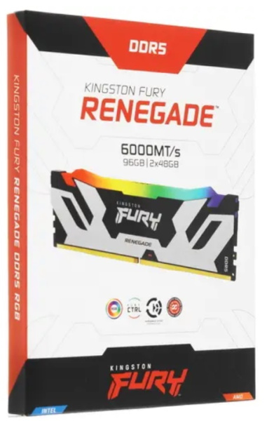 фото Модуль памяти DDR5 96GB (2*48GB) Kingston FURY KF560C32RSAK2-96 в Уфе