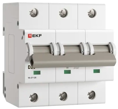 фото Автоматический выключатель  EKF mcb47125-3-20D